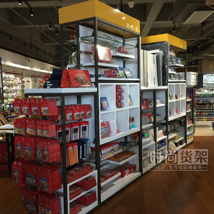 文具店不規(guī)則展示架